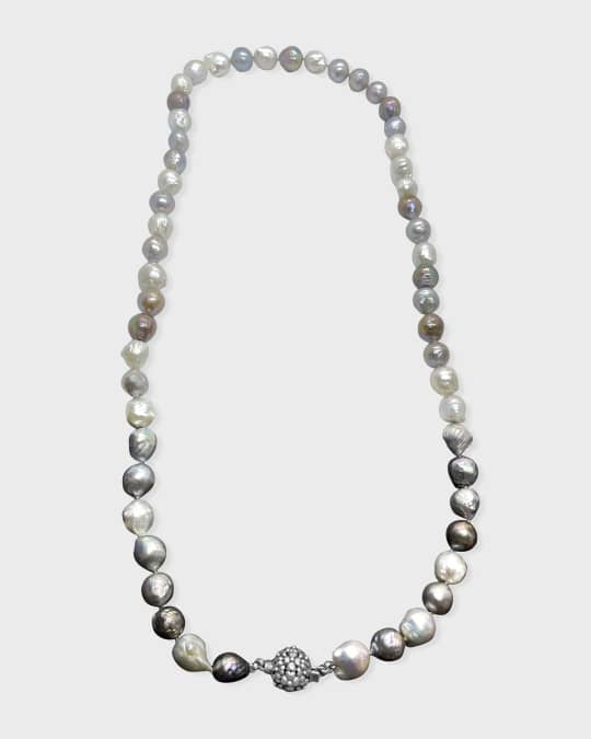 Stephen Dweck Multicolor Baroque Pearl Necklace Neiman Marcus