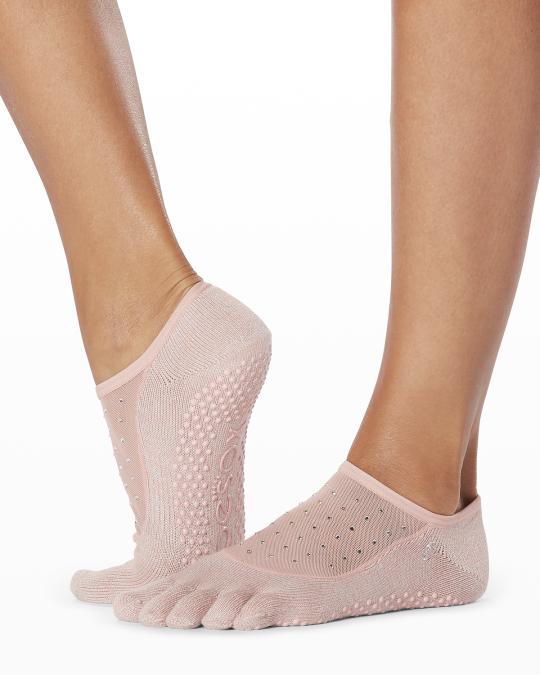 ToeSox Luna Full-Toe Grip Socks | Neiman Marcus