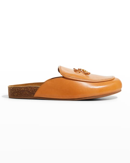 Tory Burch Tory Medallion Charm Loafer Mules | Neiman Marcus
