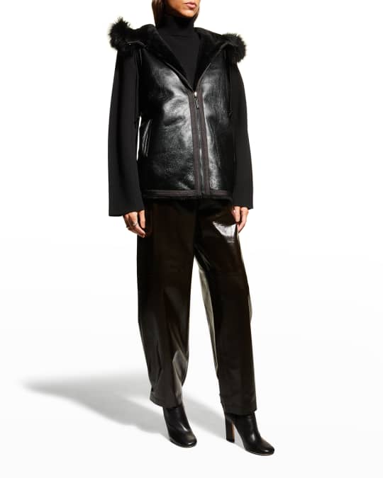 Belle fare reversible fox coat shop