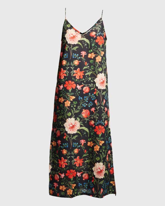 Persephone Floral-Print Nightgown