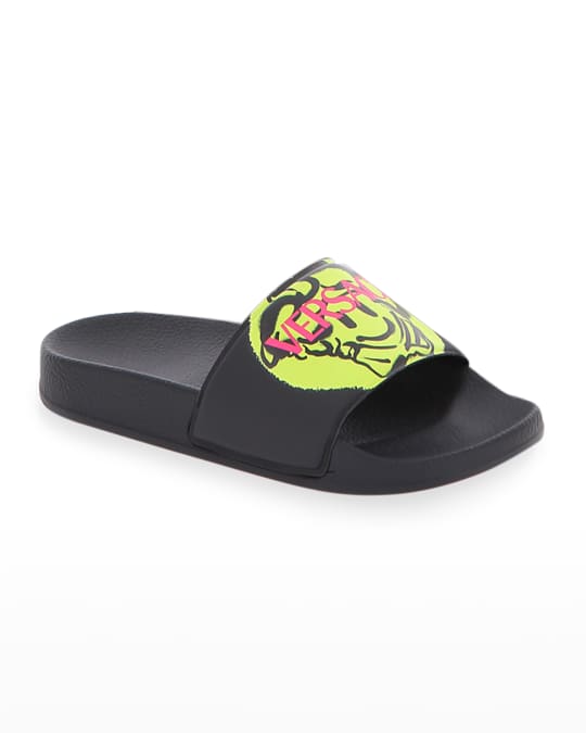 Versace slides store neiman marcus