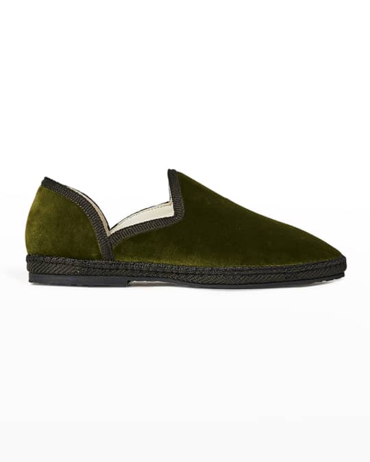 The row 2025 velvet slippers