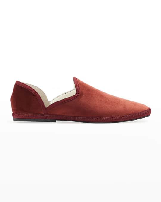 The row sales velvet slippers