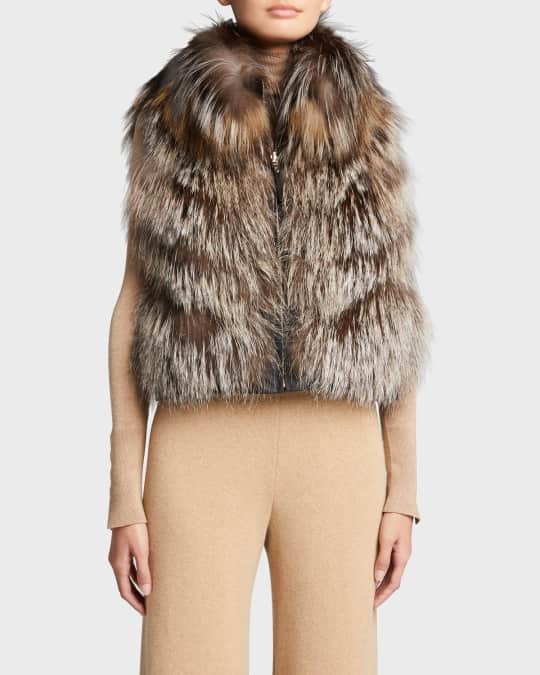 Neiman marcus top fur vests