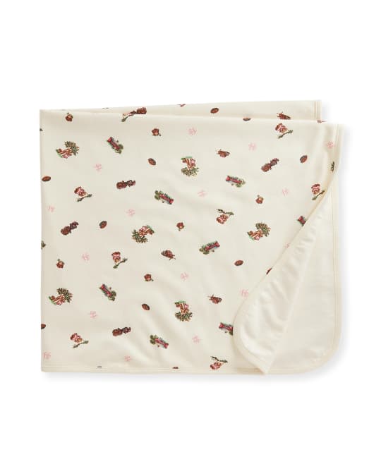 Ralph Lauren Childrenswear Girl's Iconic Playful BearPrint Baby