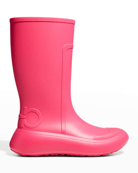Gancini Tall Rubber Rain Boots
