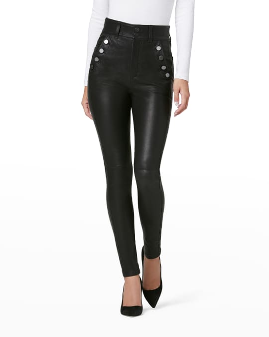 Joe's jeans leather pants deals