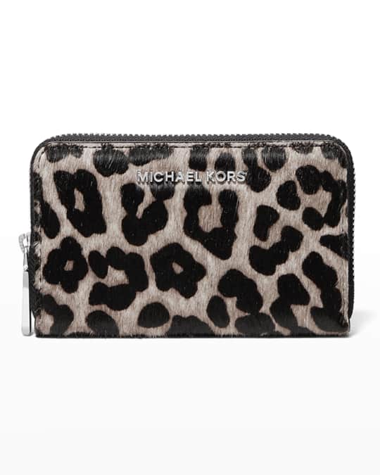 Michael kors outlet leopard wallet