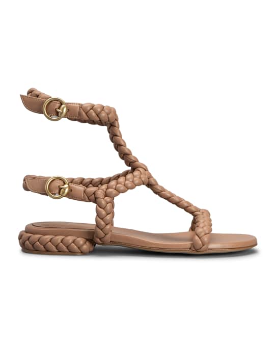 Braided on sale gladiator sandals