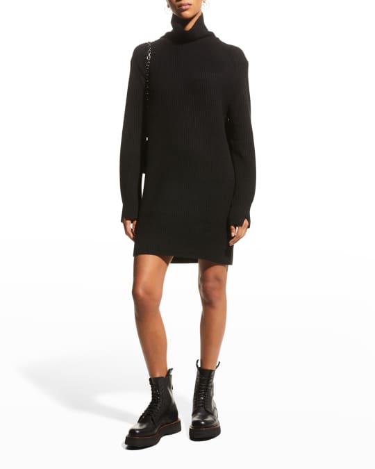 Butter Luxe Long Sleeve Turtleneck Mini Dress