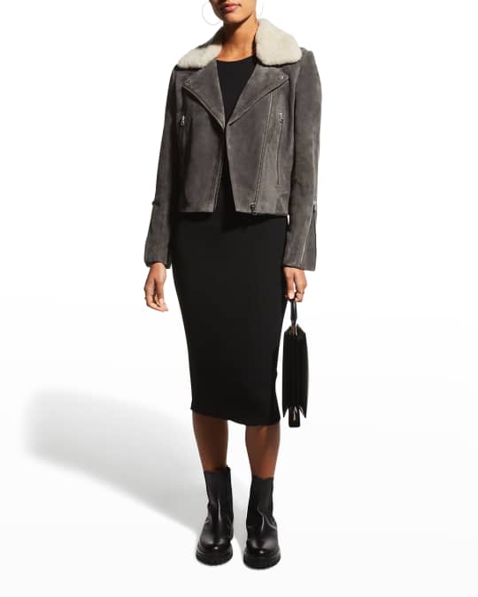 Rag Bone Mack Suede Jacket Neiman Marcus