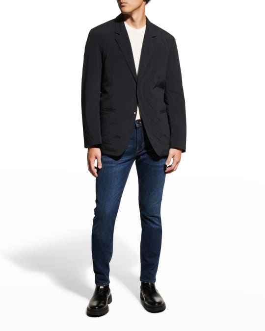 FRAME Men's Solid PatchPocket Blazer Neiman Marcus