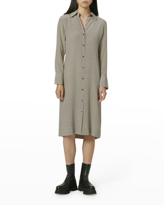 equipment silk shirt dress Equipment Major Washed-silk Maxi Shirt Dress