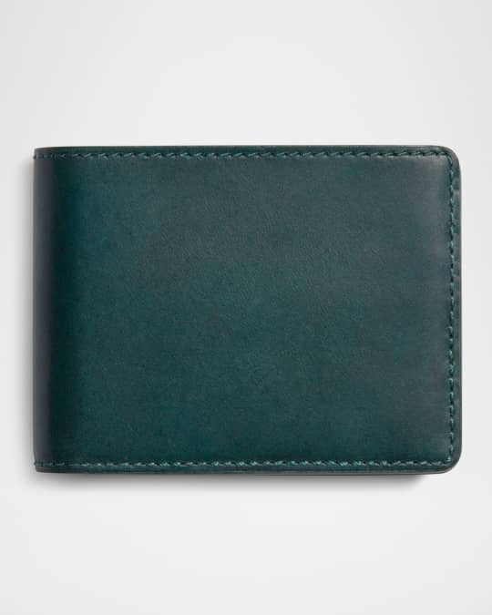 Men's Slim Vachetta Leather Bifold Wallet