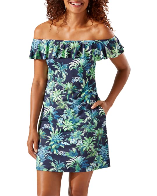 Tommy bahama off the shoulder dress sale