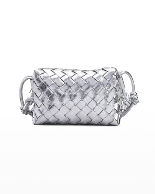 Bottega Veneta 'loop Mini' Shoulder Bag in Metallic