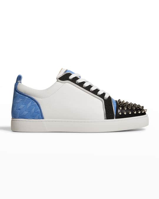 Christian Louboutin Men's Louis Junior Spikes Orlato Flat Low-Top