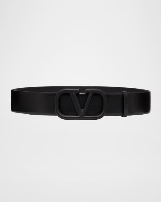 VLOGO Tonal Calf Leather Belt