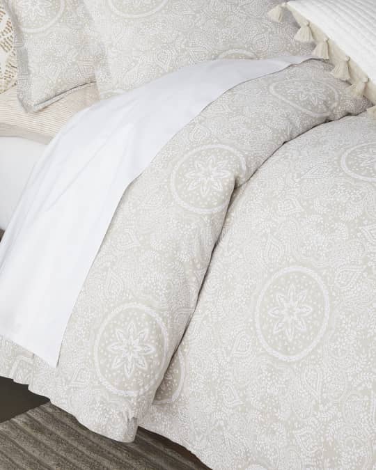 John Robshaw Pindeti 3Piece King Duvet Set Neiman Marcus
