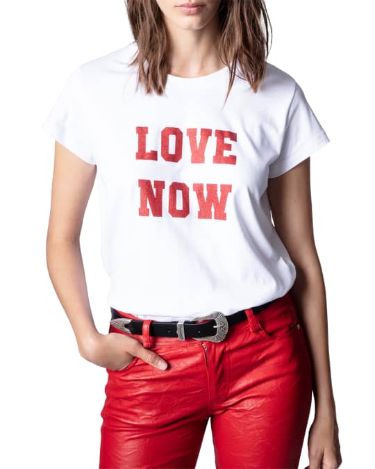T shirt love zadig et voltaire store