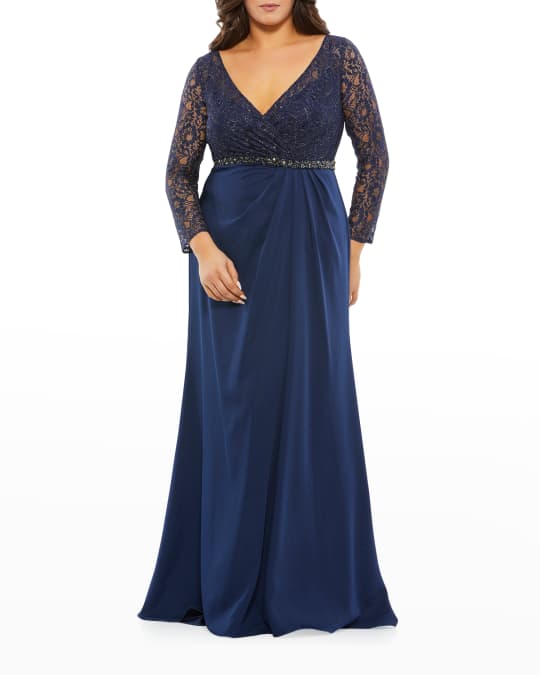 Neiman marcus plus size gowns hotsell