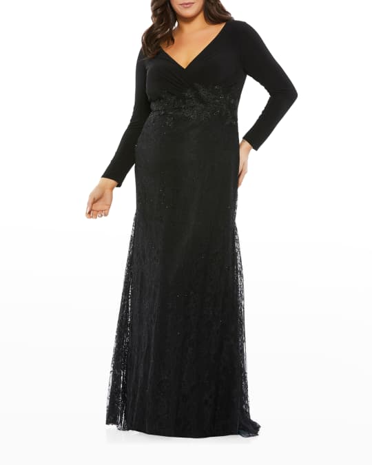 Neiman marcus plus size evening wear deals