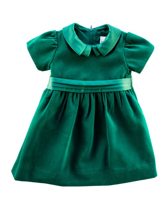 Florence eiseman green velvet store dress