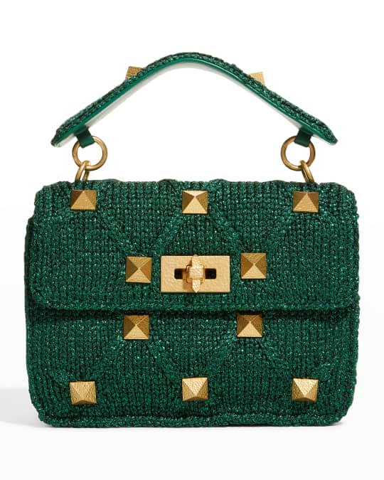 Valentino Garavani Roman Stud Medium Shoulder Bag Neiman Marcus