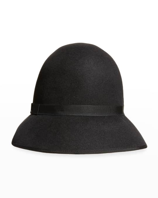 Sofia Cashmere Wool Blend Felt Cloche Hat Neiman Marcus