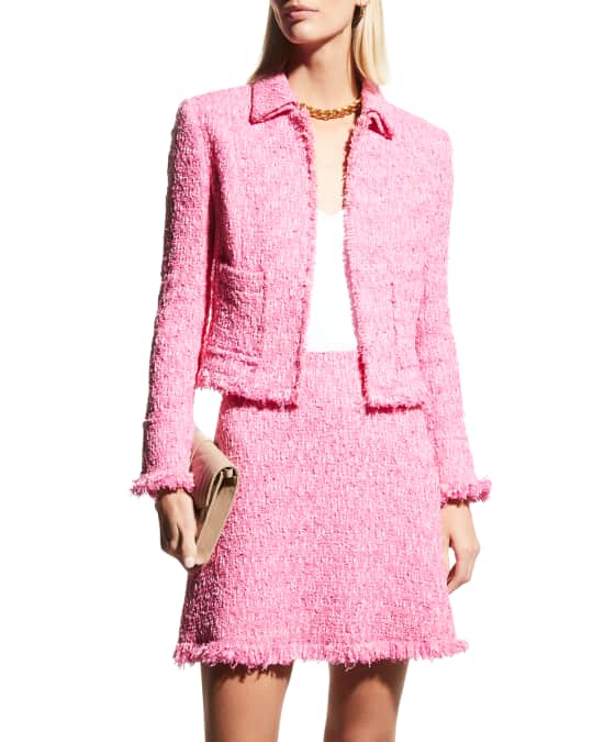 Oscar de la renta tweed jacket 2025