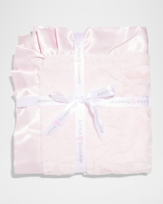 Girl's Plush Satin Recreational Blanket