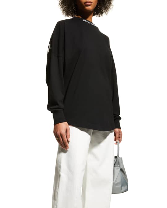 Classic Logo Oversized Long-Sleeve Tee