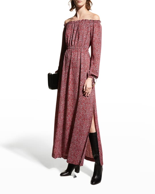 chinese dress ladies Michael Kors Belted Maxi Dress – DGFOutlet main image 0