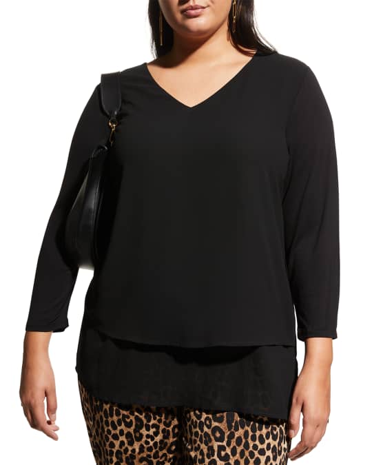 Women's Tops Plus Size Clothes at Neiman Marcus