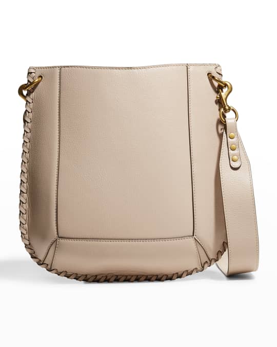 Isabel Marant Oskan Woven Leather Hobo Bag | Neiman Marcus
