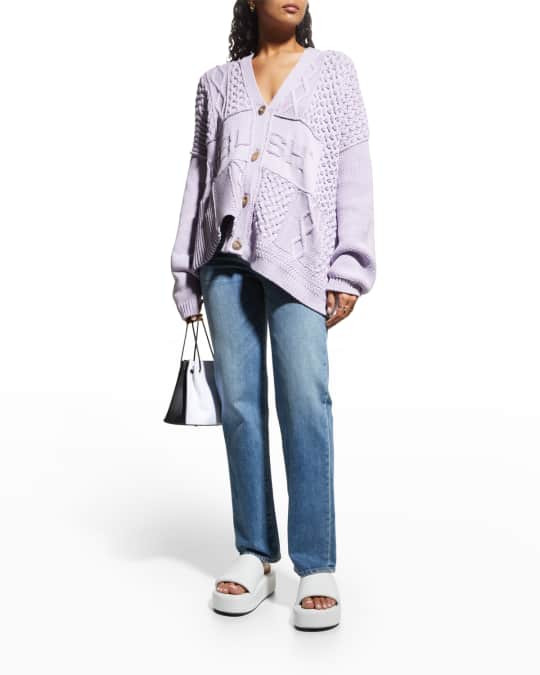 Textured Patchwork Cardigan