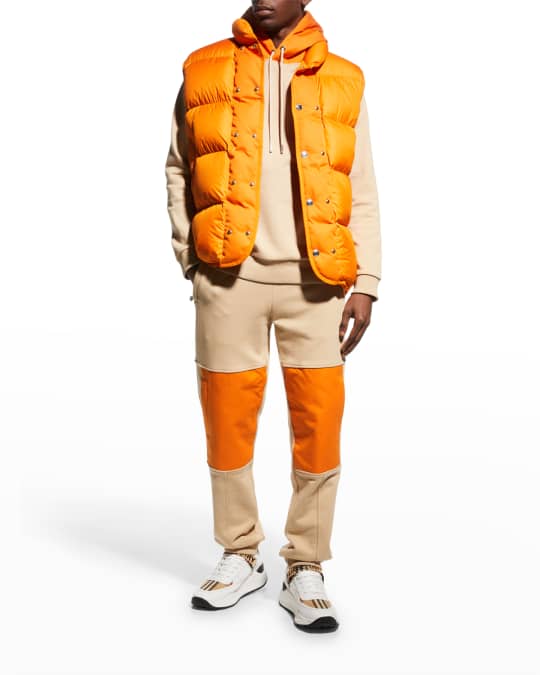 Burberry vest store mens orange
