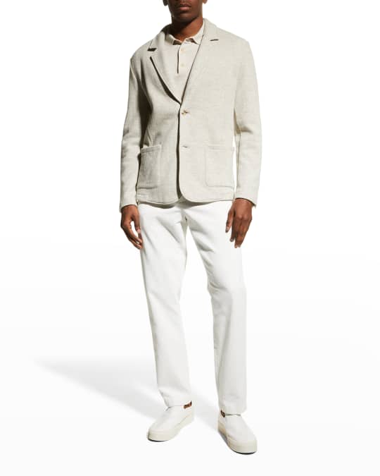 Fleece blazer mens clearance