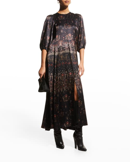 Rebecca Taylor Gossamer Open-Back Dress | Neiman Marcus