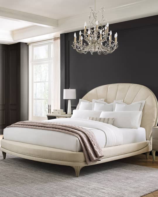 Caracole Lillian King Platform Bed Neiman Marcus