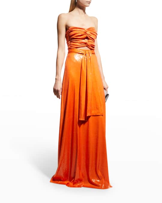 satin strapless twist cutout dress Twist Front Satin Strapless Mini Dress