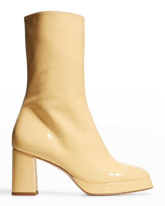 Carlota Sunrise Patent Mid Boots