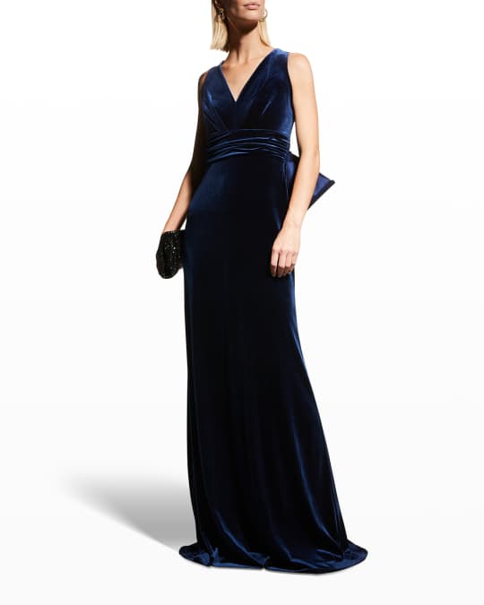 Tadashi velvet dress discount
