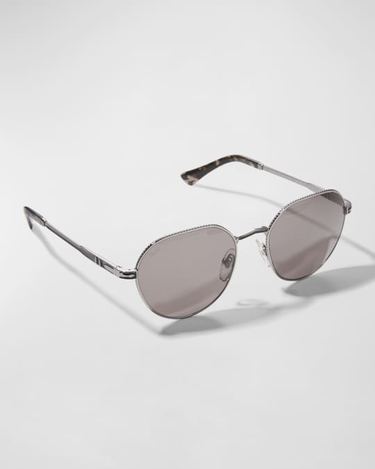 Persol 53mm shop round sunglasses