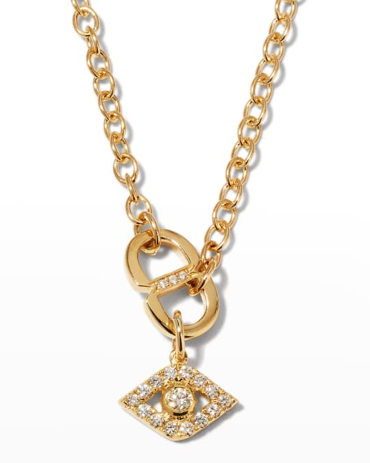 Neiman marcus shop evil eye necklace
