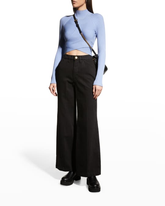 frame le baggy palazzo