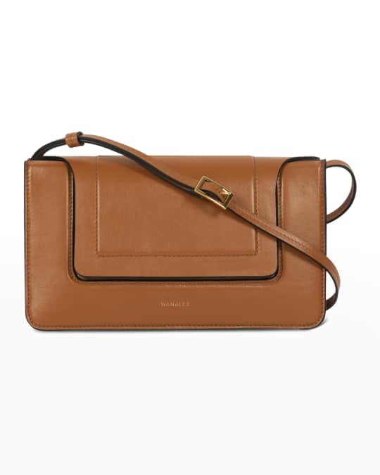 マロン　【WANDLER/ワンドラー】 PENELOPE MINI Wandler Penelope Mini Leather Crossbody Bag | Neiman Marcus