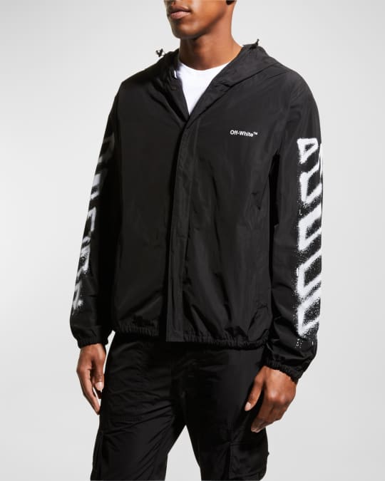 Off white spray jacket deals