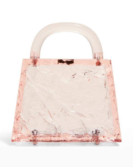 ASOS DESIGN - Borsa di perline con manico superiore color avorio | ASOS